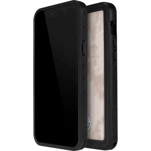 Taupe Tie Dye iPhone 12 Pro Max Waterproof Case