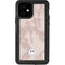 Taupe Tie Dye iPhone 12 Waterproof Case