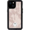 Taupe Tie Dye iPhone 13 Mini Waterproof Case