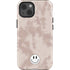 Taupe Tie Dye iPhone 15 Impact Case