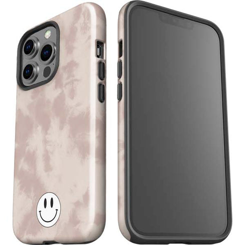 Taupe Tie Dye iPhone 15 Pro Impact Case