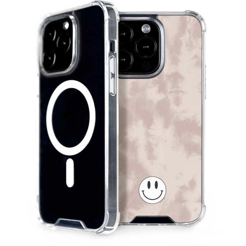 Taupe Tie Dye iPhone 14 Pro MagSafe Case