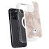 Taupe Tie Dye iPhone 15 Pro MagSafe Case