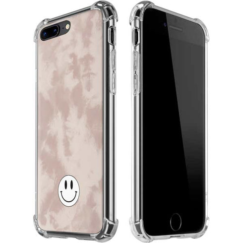 Taupe Tie Dye iPhone 7/8 Plus Clear Case