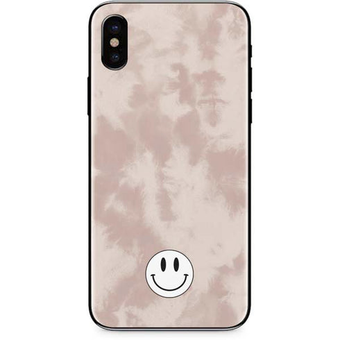 Taupe Tie Dye iPhone X Skin
