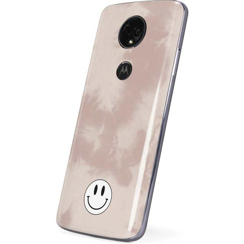 Taupe Tie Dye Moto E5 Plus Skin