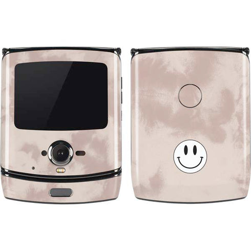 Taupe Tie Dye Motorola RAZR Skin