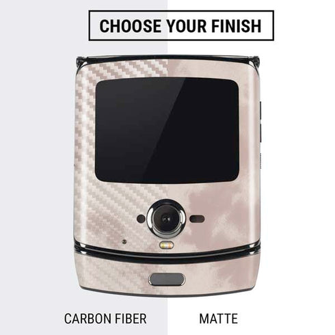 Taupe Tie Dye Motorola RAZR Skin