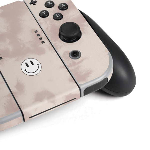 Taupe Tie Dye Nintendo Switch OLED (2021) Skin