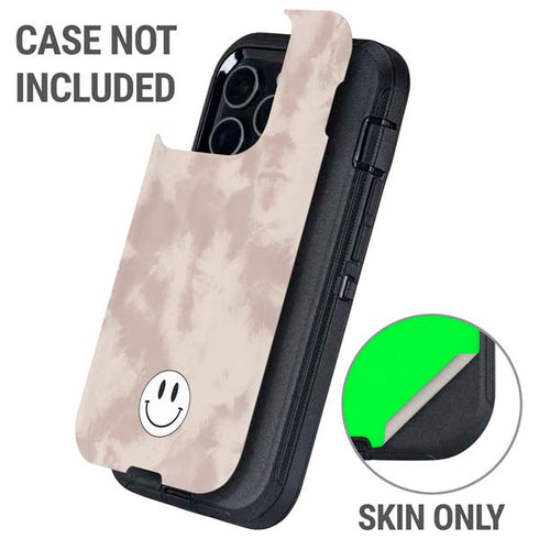 Taupe Tie Dye Otterbox Defender iPhone Skin