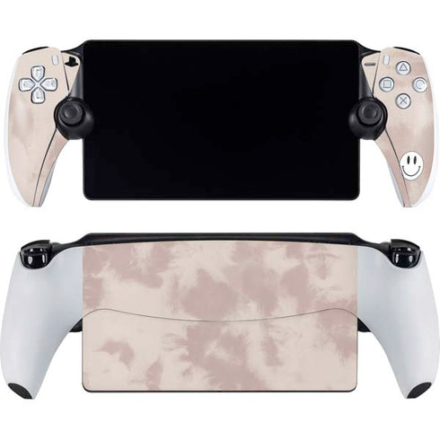 Taupe Tie Dye PlayStation Portal Remote Player Skin