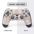 Taupe Tie Dye PS4 Controller Skin