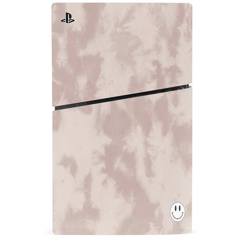 Taupe Tie Dye PS5 Slim Disk Console Skin