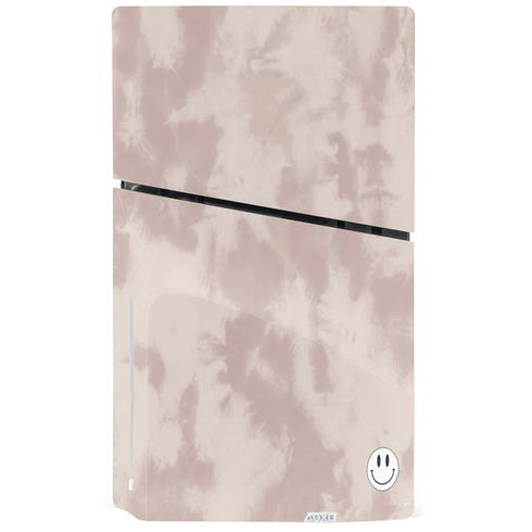 Taupe Tie Dye PS5 Slim Disk Console Skin