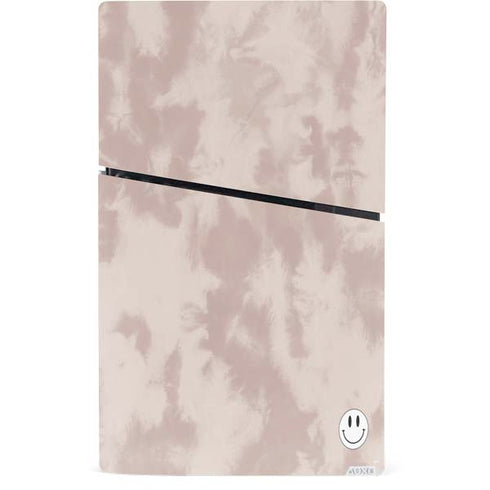 Taupe Tie Dye PS5 Slim Digital Edition Console Skin