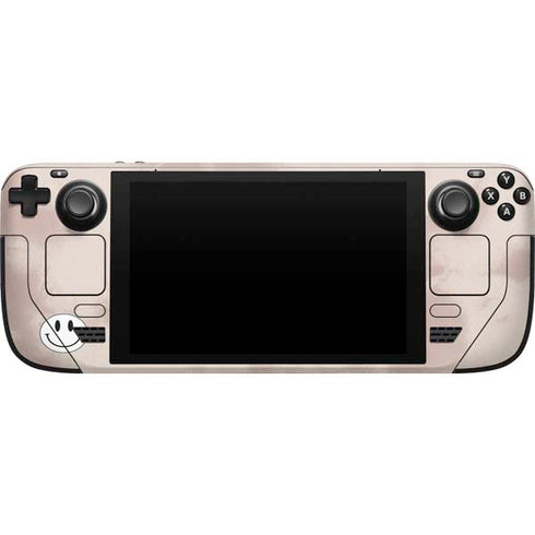 Taupe Tie Dye Steam Deck Handheld Gaming Computer Skin