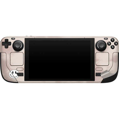 Taupe Tie Dye Steam Deck Handheld Gaming Computer Skin