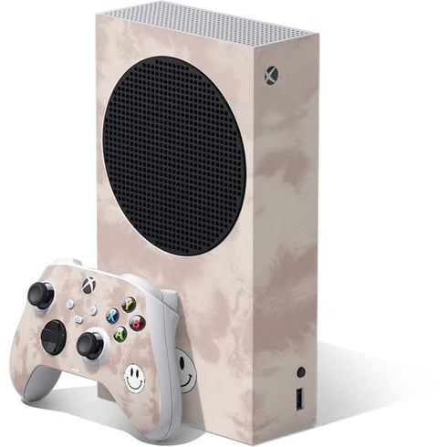 Taupe Tie Dye Xbox Series S Bundle Skin