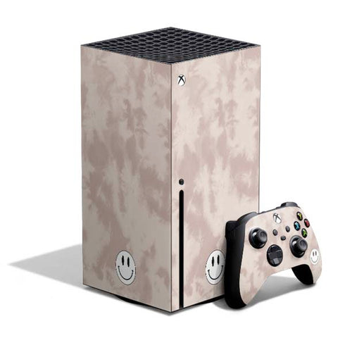 Taupe Tie Dye Xbox Series X Bundle Skin