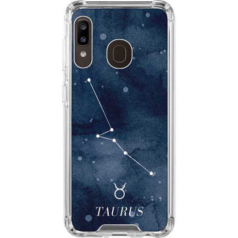 Taurus Constellation Galaxy A30 Clear Case