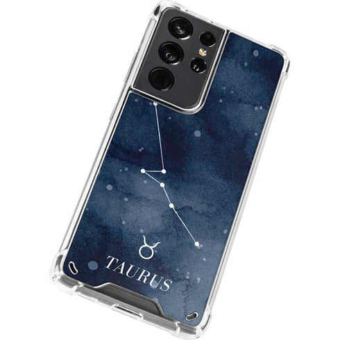 Taurus Constellation Galaxy S21 Ultra 5G Clear Case