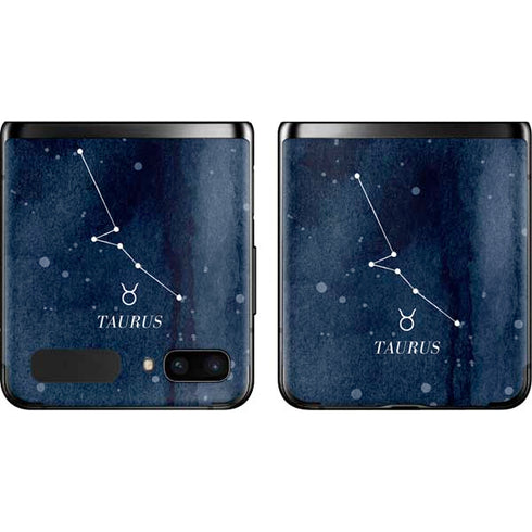 Taurus Constellation Galaxy Z Flip Skin
