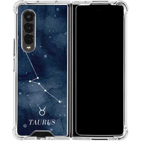 Taurus Constellation Galaxy Z Fold4 5G Clear Case