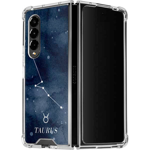 Taurus Constellation Galaxy Z Fold4 5G Clear Case