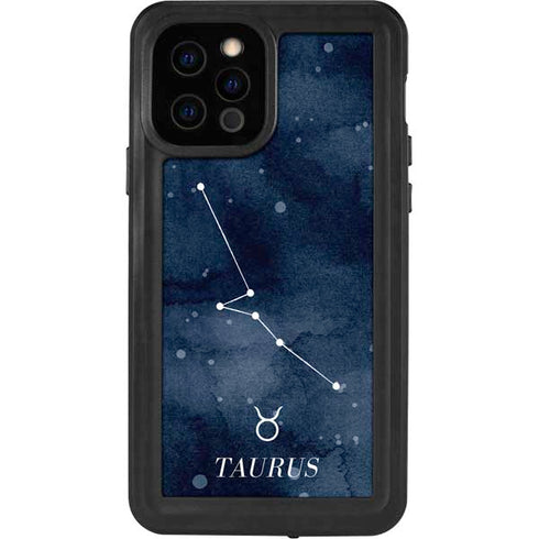 Taurus Constellation iPhone 12 Pro Waterproof Case