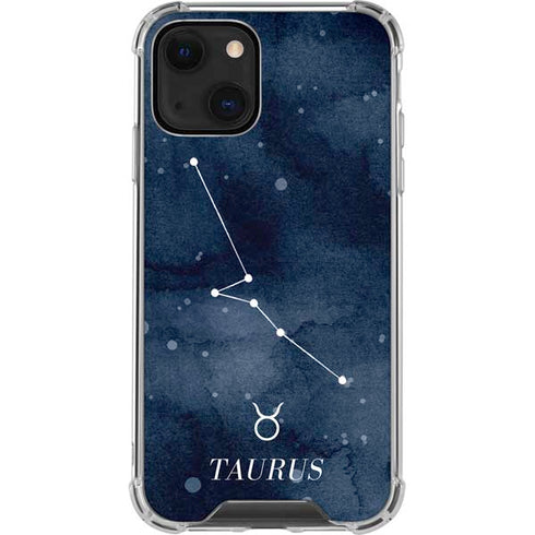 Taurus Constellation iPhone 13 Mini Clear Case