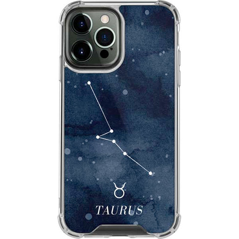 Taurus Constellation iPhone 14 Pro Max Clear Case