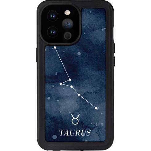 Taurus Constellation iPhone 14 Pro Max Waterproof Case