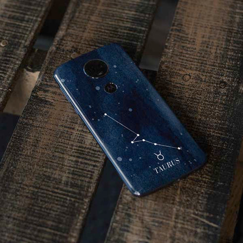 Taurus Constellation Moto E5 Plus Skin