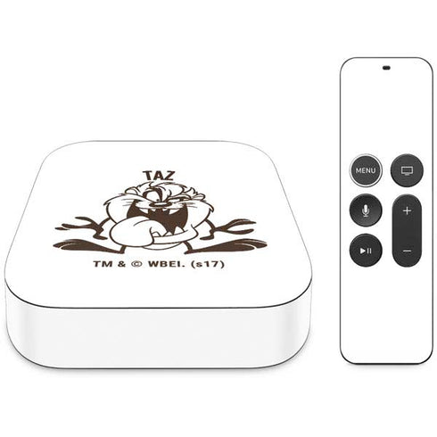 Looney Tunes Taz Big Head Apple TV Skin