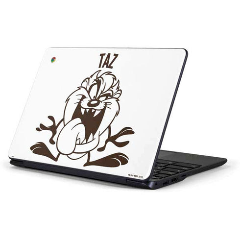 Looney Tunes Taz Big Head Samsung Chromebook Skin