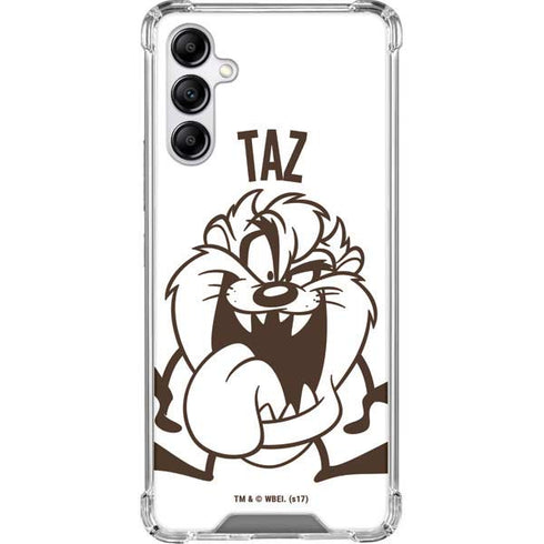 Looney Tunes Taz Big Head Galaxy A14 5G Clear Case