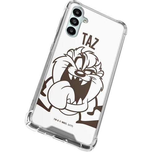 Looney Tunes Taz Big Head Galaxy A14 5G Clear Case