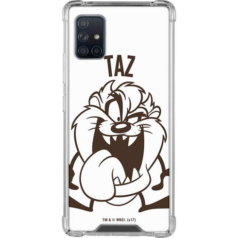Looney Tunes Taz Big Head Galaxy A51 5G Clear Case