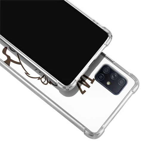 Looney Tunes Taz Big Head Galaxy A51 5G Clear Case