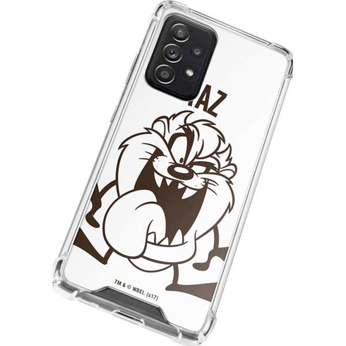 Looney Tunes Taz Big Head Galaxy A52 5G Clear Case