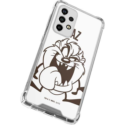 Looney Tunes Taz Big Head Galaxy A53 5G Clear Case