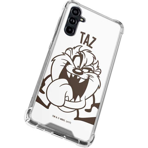 Looney Tunes Taz Big Head Galaxy A54 5G Clear Case