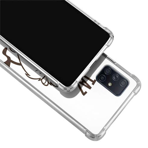 Looney Tunes Taz Big Head Galaxy A71 5G Clear Case