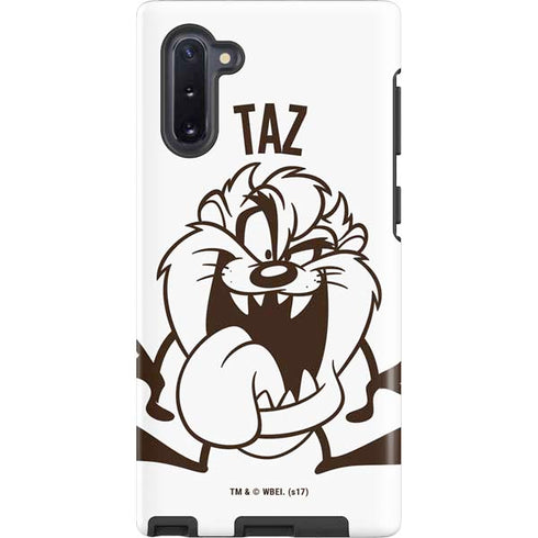 Looney Tunes Taz Big Head Galaxy Note 10 Pro Case