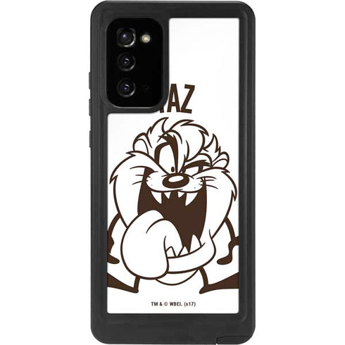 Looney Tunes Taz Big Head Galaxy Note20 5G Waterproof Case