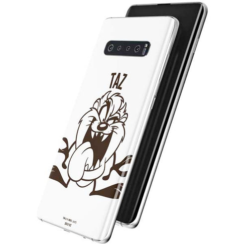 Looney Tunes Taz Big Head Galaxy S10 Plus Skin