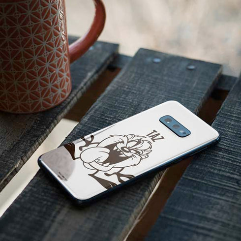 Looney Tunes Taz Big Head Galaxy S10e Skin