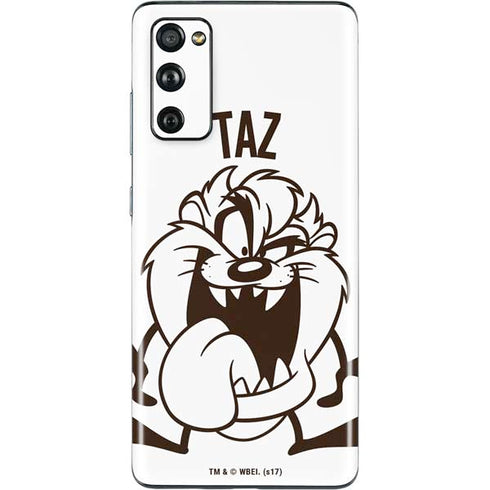 Looney Tunes Taz Big Head Galaxy S20 Fan Edition Skin