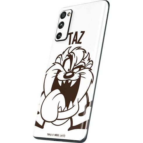 Looney Tunes Taz Big Head Galaxy S20 Fan Edition Skin
