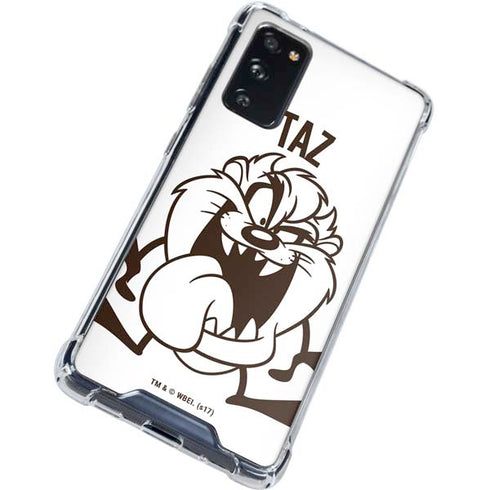 Looney Tunes Taz Big Head Galaxy S20 FE Clear Case